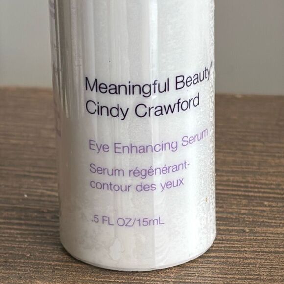 New Meaningful Beauty Cindy Crawford Eye Enhancing Serum 0.5 fl oz 15ml - Picture 2 of 5